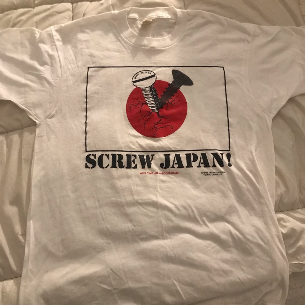 1992 JRS Enterprises Screw Japan Shirt